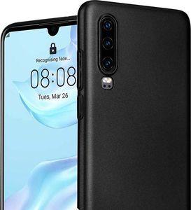 Crong Crong Smooth Skin - Etui Huawei P30 (czarny) 6