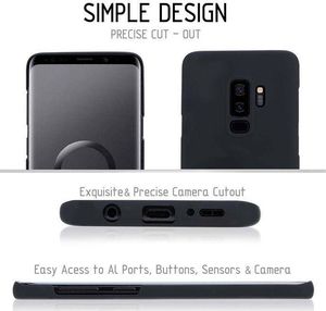 Crong Crong Smooth Skin - Etui Samsung Galaxy S9 (czarny) 4