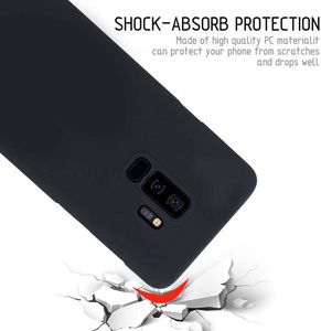 Crong Crong Smooth Skin - Etui Samsung Galaxy S9+ (czarny) 5