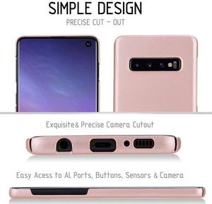 Crong Crong Smooth Skin - Etui Samsung Galaxy S10 (Rose Gold) 4