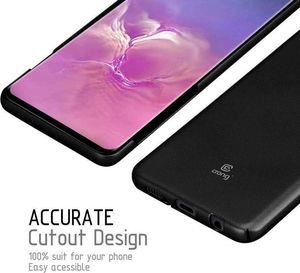 Crong Crong Smooth Skin - Etui Samsung Galaxy S10+ (czarny) 7