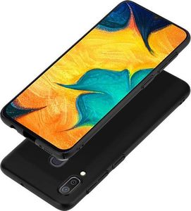 Crong Crong Smooth Skin - Etui Samsung Galaxy A30 (czarny) 2