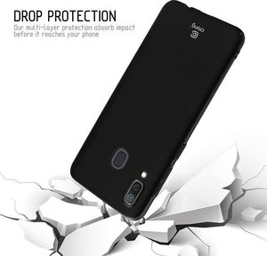 Crong Crong Smooth Skin - Etui Samsung Galaxy A30 (czarny) 3