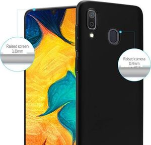 Crong Crong Smooth Skin - Etui Samsung Galaxy A30 (czarny) 4