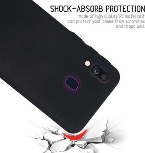 Crong Crong Smooth Skin - Etui Samsung Galaxy A40 (czarny) 5