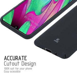 Crong Crong Smooth Skin - Etui Samsung Galaxy A40 (czarny) 7