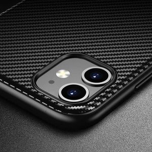 Crong Crong Prestige Carbon Cover - Etui iPhone 11 (czarny) 7