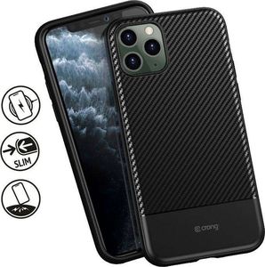Crong Crong Prestige Carbon Cover - Etui iPhone 11 Pro Max (czarny) 2