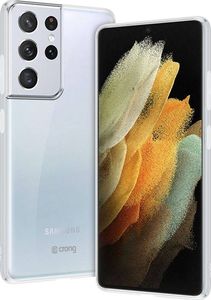 Crong Crong Crystal Slim Cover - Etui Samsung Galaxy S21 Ultra (przezroczysty) 3