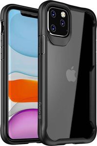 Crong Crong Hybrid Clear Cover - Etui iPhone 11 Pro Max (czarny) 6
