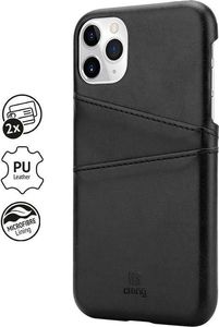 Crong Crong Neat Cover - Etui iPhone 11 Pro Max z kieszeniami (czarny) 2