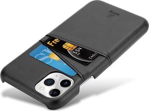 Crong Crong Neat Cover - Etui iPhone 11 Pro Max z kieszeniami (czarny) 3