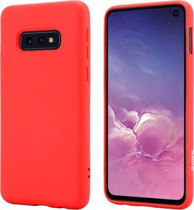 Crong Crong Color Cover - Etui Samsung Galaxy S10e (czerwony) 2