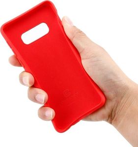 Crong Crong Color Cover - Etui Samsung Galaxy S10e (czerwony) 5