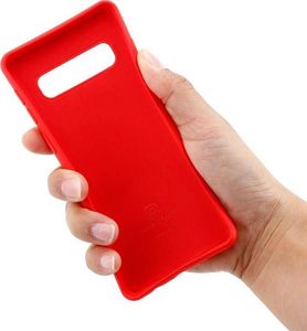 Crong Crong Color Cover - Etui Samsung Galaxy S10+ (czerwony) 4