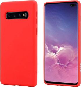 Crong Crong Color Cover - Etui Samsung Galaxy S10+ (czerwony) 5