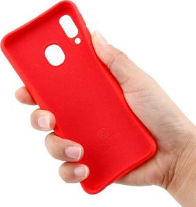 Crong Crong Color Cover - Etui Samsung Galaxy A40 (czerwony) 5