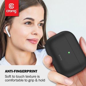 Crong [PRODWYC] Crong Liquid Case - Etui AirPods Pro (czarny) 6