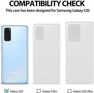 Crong Crong Color Cover - Etui Samsung Galaxy S20 (czerwony) 4