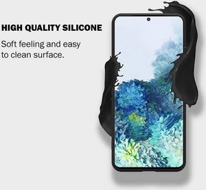 Crong Crong Color Cover - Etui Samsung Galaxy S20+ (czarny) 6