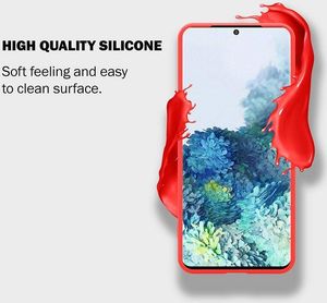 Crong Crong Color Cover - Etui Samsung Galaxy S20+ (czerwony) 7