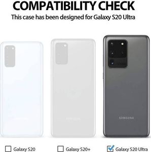 Crong Crong Color Cover - Etui Samsung Galaxy S20 Ultra (czerwony) 6