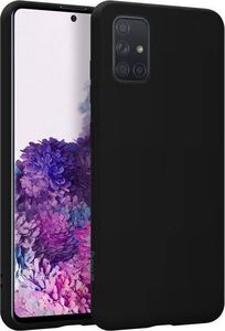 Crong Crong Color Cover - Etui Samsung Galaxy A51 (czarny) 1