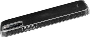 Crong Crong Glitter Case - Etui iPhone 12 Pro Max (przezroczysty/srebrny) 2