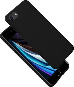 Crong Crong Color Cover - Etui iPhone SE 2020 / 8 / 7 (czarny) 6