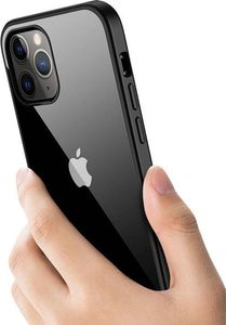 Crong Crong Clear Cover - Etui iPhone 12 Pro Max (czarny) 4