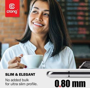 Crong Crong Crystal Slim Cover - Etui OnePlus 7 Pro (przezroczysty) 6