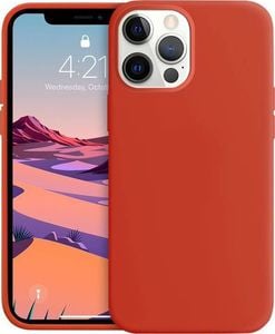 Crong Crong Color Cover - Etui iPhone 12 / iPhone 12 Pro (czerwony) 4