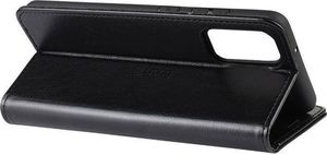 Crong Crong Booklet Wallet - Etui Samsung Galaxy S20+ z kieszeniami + funkcja podstawki (czarny) 4