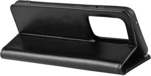 Crong Crong Booklet Wallet - Etui Samsung Galaxy S20 Ultra z kieszeniami + funkcja podstawki (czarny) 7