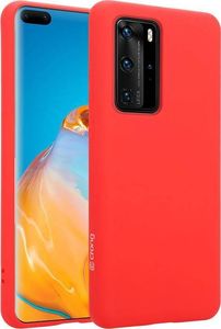 Crong Crong Color Cover - Etui Huawei P40 Pro (czerwony) 4