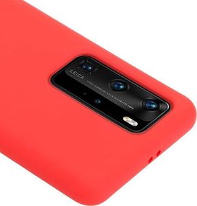 Crong Crong Color Cover - Etui Huawei P40 Pro (czerwony) 8