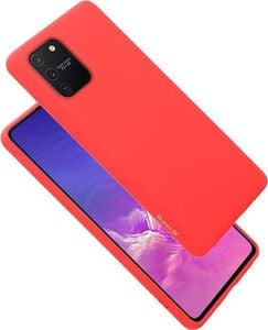 Crong Crong Color Cover - Etui Samsung Galaxy S10 Lite (czerwony) 6
