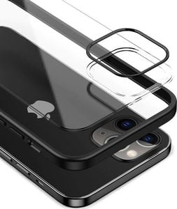 Crong Crong Clear Cover - Etui iPhone 12 Mini (czarny) 3