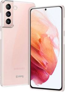 Crong Crong Crystal Slim Cover - Etui Samsung Galaxy S21 (przezroczysty) 3