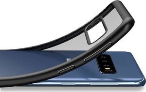 Crong Crong Clear Cover - Etui Samsung Galaxy S10 (czarny) 3