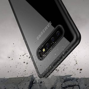 Crong Crong Clear Cover - Etui Samsung Galaxy S10 (czarny) 5