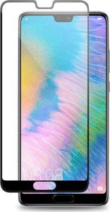Crong Crong 7D Nano Flexible Glass - Szkło hybrydowe 9H na cały ekran Huawei P20 2