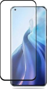 Crong Crong 3D Armour Glass - Szkło hartowane 9H Full Glue na cały ekran Xiaomi Mi 11 + ramka instalacyjna 1