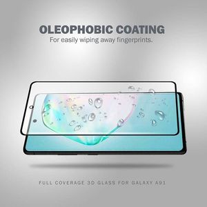 Crong Crong 3D Armour Glass Szkło hartowane 9H na cały ekran Samsung Galaxy A91 / S10 Lite 3