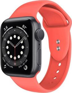 Crong Pasek Apple Watch 42/44mm koralowy 5