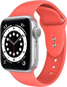 Crong Pasek Apple Watch 42/44mm koralowy 6