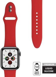 Crong Pasek Apple Watch 38/40 mm czerwony 7