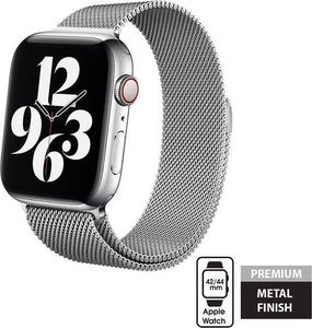 Crong Pasek Milano Steel Apple Watch 42/44 mm srebrny 6