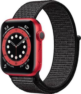 Crong Crong Reflex - Pasek sportowy do Apple Watch 42/44 mm (czarny) 6