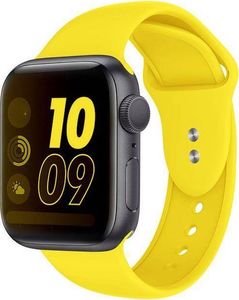 Crong Pasek Apple Watch 38/40 mm żółty 4